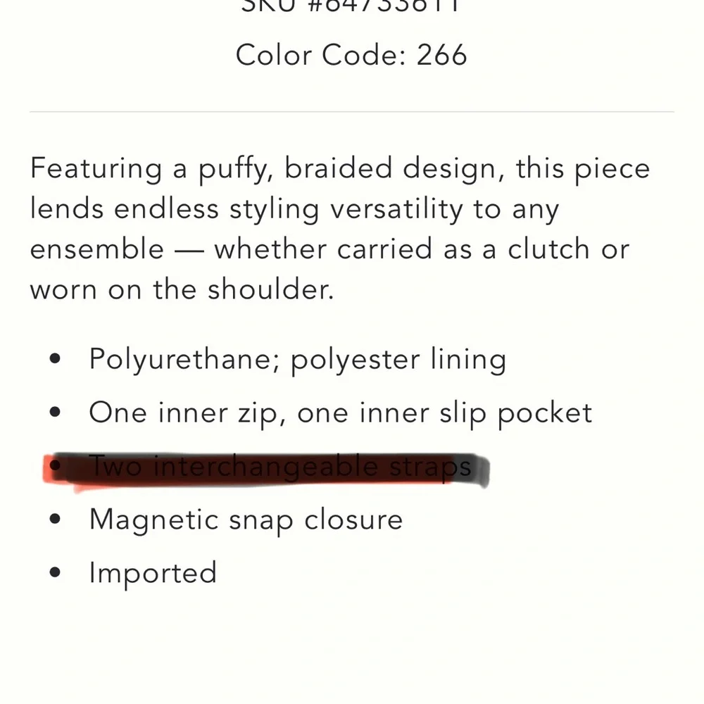 Anthropologie Puffy Woven Red and Pink Woven Clutch Or Crossbody - Picture 11 of 12